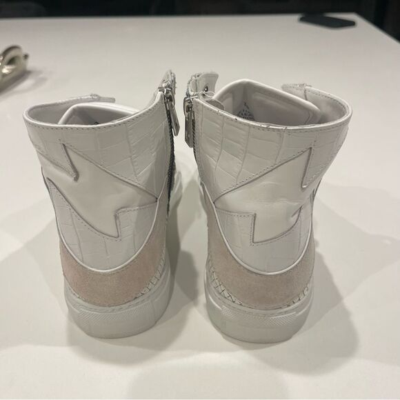 ZADIG & VOLTAIRE High Flash Keith Sneakers New - Picture 9 of 13